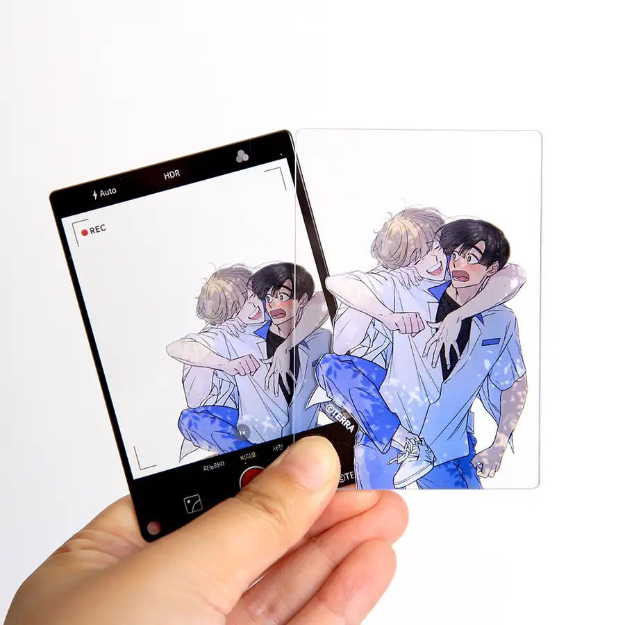 [Spinach Bouquet] Photo Frame 2 Types | Webtoon Goods | Selfie Mode — 2