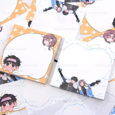 [Cold-Loving Northern Grand Duke] Webtoon Tteok Memo Pad 95×95mm 2 Types | Webtoon Goods