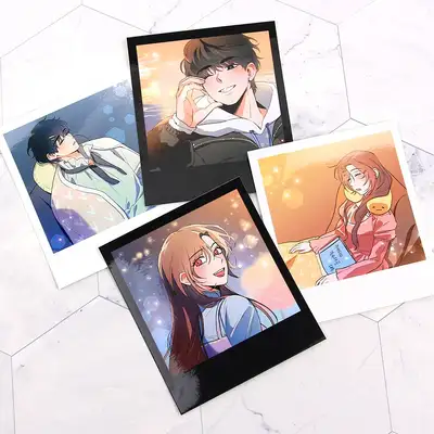 [Cold-Blooded Northern Grand Duke] Webtoon Polaroid 4 Types | Webtoon Goods