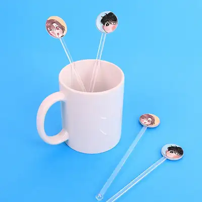 Cold North Governor Webtoon Tea Spoon (Muddler Stick) 2-Piece Set