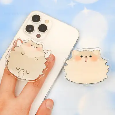 [A World Without You] Mongsilyi Official Webtoon Acrylic Character Phone Socket (2 Types)