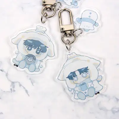 A World Without You Official Webtoon Acrylic 2-Tier Keyring 2 Types