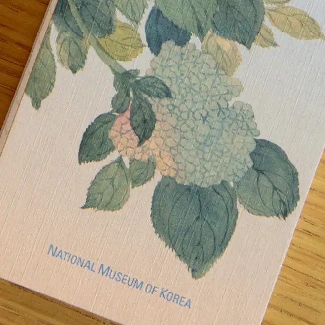 スプリングノート(紫陽花)国立中央博物館スペシャル商品
