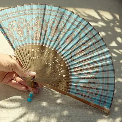 ファブリック扇子（サリ外ホ）
