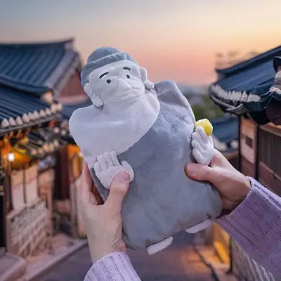 薬師如来 温熱パック人形 国立慶州博物館特化商品