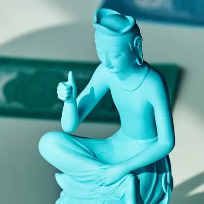 半跏思惟像 迷你系列 心系列（你最棒）（单独购买）用山开馆20周年纪念限定商品 (缪思 x 最高心)