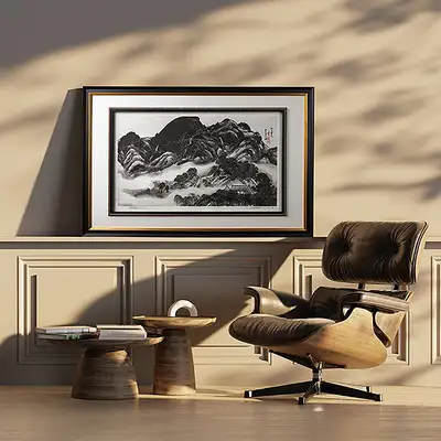 仁王堤色図 揺版画(大型)<限定商品>
