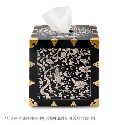 螺鈿ティッシュケース 韓国工芸デザイン文化振興院コラボレーション商品