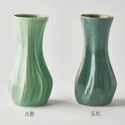 青磁要素花瓶