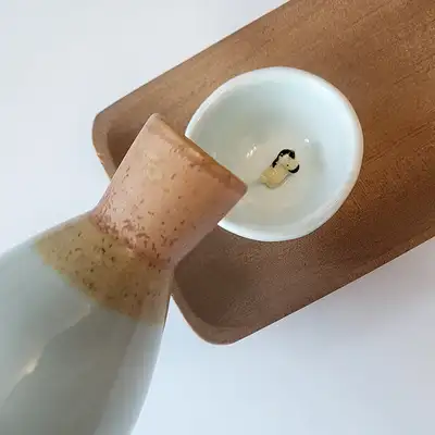 馬陶製酒瓶セット 国立慶州博物館特化商品