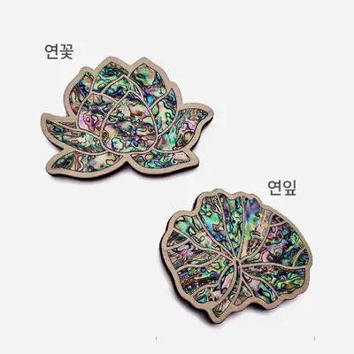 莲花纹螺钿杯垫<国立光州博物馆陶瓷文化馆特化商品>