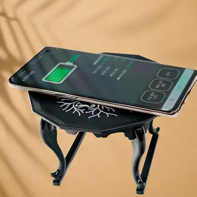螺鈿小盤ワイヤレス充電器