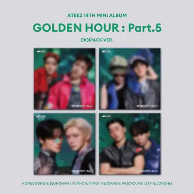 GOLDEN HOUR : Part.5 / 14th Mini Album (DIGIPACK UNIT VER.)