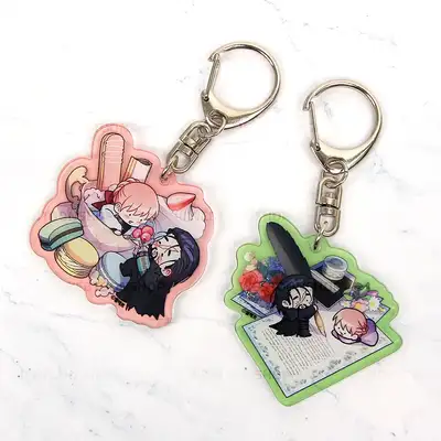 [Anyway Ropan is Right] Anyway Ropan Color Acrylic Keyring (Double-Sided) 2 Types / Webtoon Goods