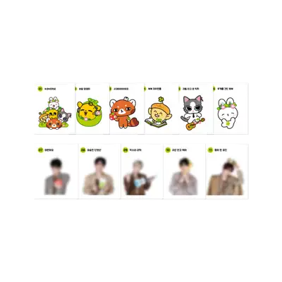 AND2BLE - 13 Ttibu Sticker Set / [Sequence 01: Curiosity] POP-UP OFFICIAL MD