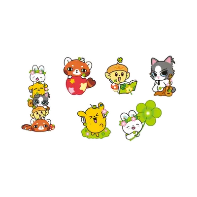 AND2BLE - 14 Removable Sticker Set / [Sequence 01: Curiosity] POP-UP OFFICIAL MD