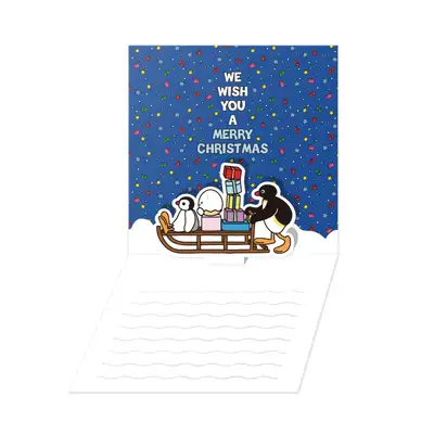 Pingu x Taeng-geu - 13 Christmas Postcard Set / [PINGU X TAENG-GEU] POP-UP STORE OFFICIAL MD