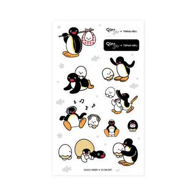 PINGU x TAENG-GEU - 15 Character Sticker / [PINGU X TAENG-GEU] POP-UP STORE OFFICIAL MD