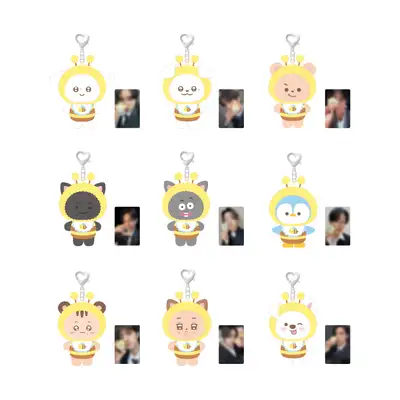 THE BOYZ - 01 Bee Plush Keyring / THE BOYZ CONCERT [INTER-ZECTION] OFFICIAL MD