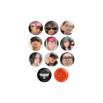 Show Me The Money 12 - 07 Pin Button Set / Official MD