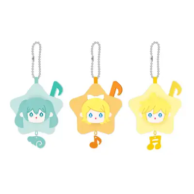 Miku & Rin & Len - 07 8CM Mini Stars Doll Keyring / MIKU & RIN & LEN OFFICIAL POP-UP STORE in SEOUL [Meet and Greet] OFFICIAL MD