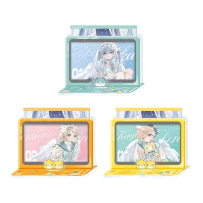 Miku & Rin & Len - 1:3 Acrylic Photocard Frame Stand / MIKU & RIN & LEN OFFICIAL POP-UP STORE in SEOUL [Meet and Greet] OFFICIAL MD