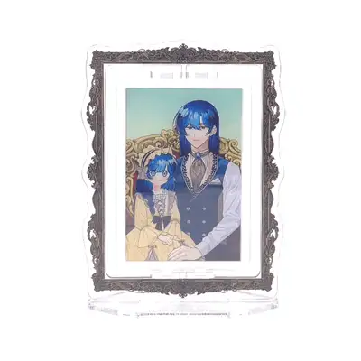 [Daughter of the Dark Wizard] Rotating Photocard Holder Acrylic Stand | Image Card 1 Type | Webtoon Merchandise
