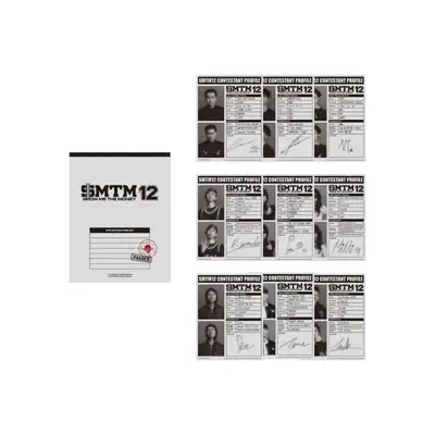 SHOW ME THE MONEY 12 - 10 Application Set / Official Pop-up Store Merchandise