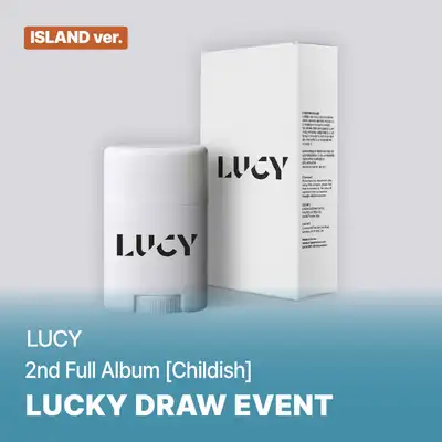 [Popup Lucky Draw] LUCY - Regular Album Vol. 2 [Childish] (Island Ver.) Random Gift: 1 of 4 Unreleased Selfie Photocards