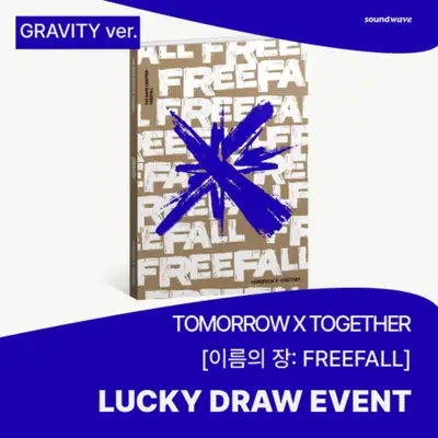 [Lucky Draw] Tomorrow X Together (TXT) - [The Name Chapter: FREEFALL] (GRAVITY Ver.) (Random) **When purchasing set (5 pieces): LUCKY DRAW 5 times + 1 bonus entry