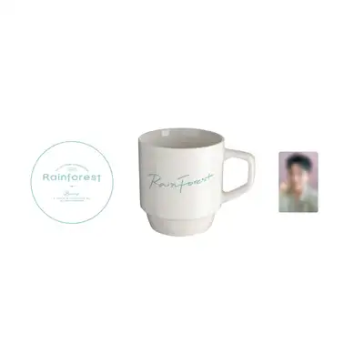 Ko Woorim - 07 Mug Cup & Cup Coaster Set / KO WOORIM FANMEETING [Rainforest] OFFICIAL MD