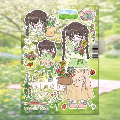 スヤロロ 春花の香りステッカー