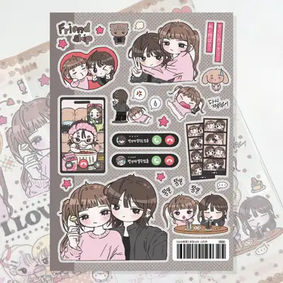 スヤロロ友情サイステッカー