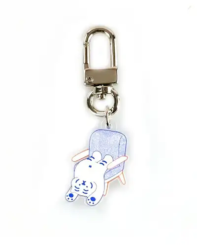 音乐老虎 融化老虎钥匙圈
