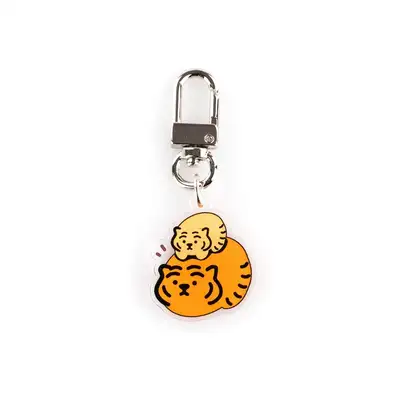 Muziktiger 食包二人组钥匙圈
