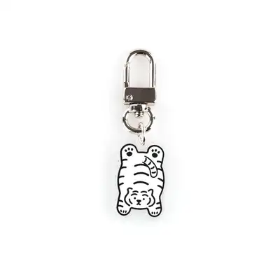 Muziktiger 铁布德浪白虎钥匙圈