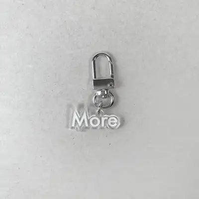 摩尔字体设计钥匙圈