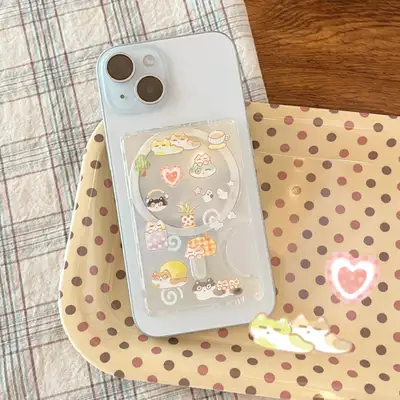 ゴドンサン スローキャットビレッジ MagSafe カードポケット
