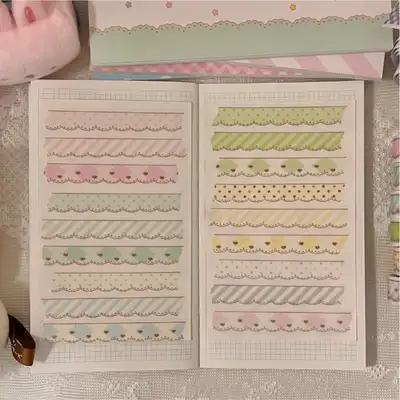 ウェイツゥフェッチ スウィート フリル ミックス マスキングテープ 6type