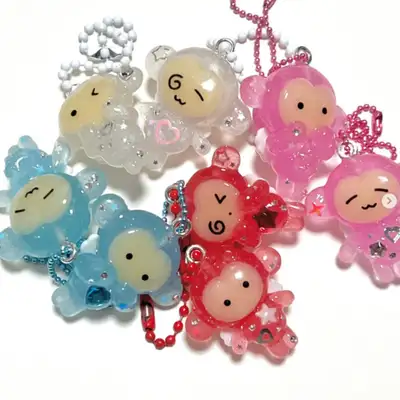 スパーキーアーカイブ パンスンイ ハンドメイド キーリング 4type