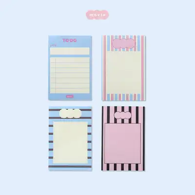 モビオ メモ帳 4type