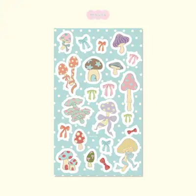 モビオ RIBBONE MUSHROOM ステッカー
