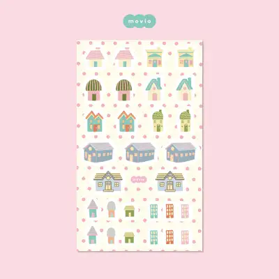モビオ HOME SWEET HOME ステッカー