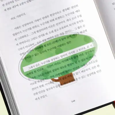 ビオンドゥ 文章収集 透明 しおりセット
