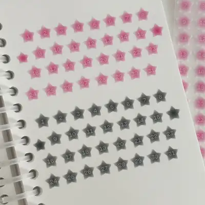 ザ グリント オブ ミニスター マンスリー数字キスカットテープ