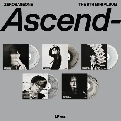 ZEROBASEONE - The 6th Mini Album [Ascend-] (LP ver.) (Limited Edition) (1 of 5 Random)