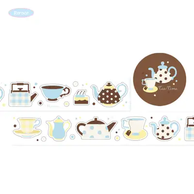 レロカ ティータイム 和紙 キスカットテープ