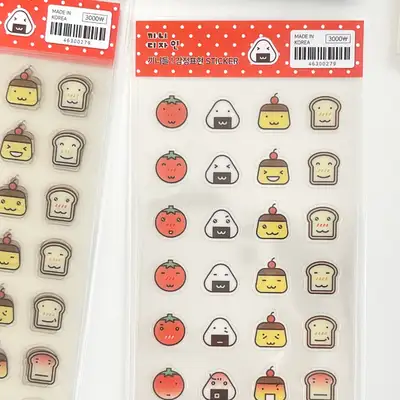 キニデザイン キニたち! 感情表現ステッカー