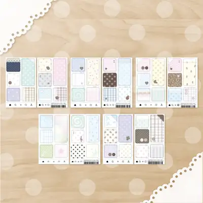 ウェイトゥフェッチ ネモ ネモジ ステッカーパック 5type
