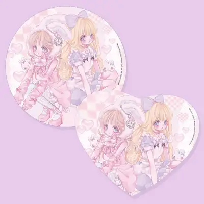 [Mifee_riri] Alice in Wonderland Illustration Mouse Pad 1 Type / Illustration